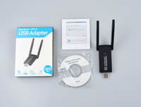 Adaptador Wi-Fi 5 de Doble Banda AC1300, Adaptador USB BT 5.4, Dongle USB de Doble Banda 2.4/5GHz, Receptor Inalámbrico para Portátil, Compatible con Windows 10/11