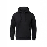 Sweat-shirt unisexe à capuche doublé polaire, 16 couleurs unies, coupe ample, décontracté, polyvalent, avec impression de logo