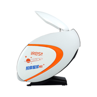 Fauteuil de massage commercial moderne pour aéroports, gares, centres commerciaux, avec physiothérapie infrarouge et massage corps entier zéro gravité