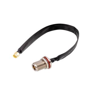 Câble coaxial <span class=keywords><strong>plat</strong></span> LMR100 avec connecteur personnalisé Câbles <span class=keywords><strong>d</strong></span>'<span class=keywords><strong>antenne</strong></span> Fenêtre Porte Câble <span class=keywords><strong>plat</strong></span> Étanche Externe - Product Image 1