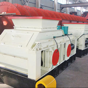 Máquina Trituradora de Doble Rodillo Hidráulica Multimaterial para Fabricación de Arena con Tamaño de Descarga Ajustable - Product Image 1