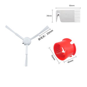 Kit d'accessoires de remplacement compatible avec <span class=keywords><strong>Roborock</strong></span> E25 E4 <span class=keywords><strong>S5</strong></span> S6 E20 E35 C10 S50 S51 S4 Xiaomi Mi Mijia Brosse principale, brosse latérale, filtre - Product Image 2