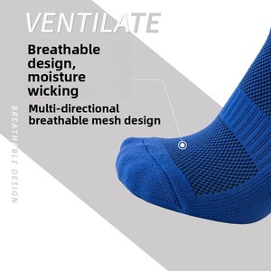 Calze da Calcio Professionali Trend per Uomo, Traspiranti e Assorbenti, Calze Sportive da Allenamento <span class=keywords><strong>con</strong></span> Grip Antiscivolo per Adulti - Collezione Primavera - Product Image 3