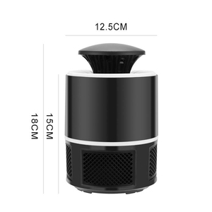 Lampe anti-moustiques électrique à LED bleue, silencieuse, en ABS, piège à insectes, pour 20-50 mètres carrés, usage domestique, éliminateur de moustiques - Product Image 4