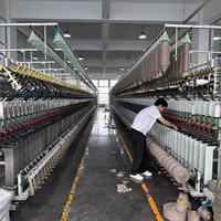 Machine à bobiner à tambour rainuré Kingkangda pour fil fantaisie, vente en gros d'usine, moteur PLC, machines textiles, fil de coton