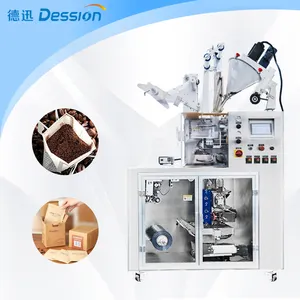 Dession Automatic Ultrasonic Sealing Hanging Ear Inner And Outer Filter Bag Drip Coffee Packaging Machine