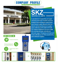 Humidimètre SKZ111K OEM pour béton, charbon, sable, sonde en PTFE 316L résistante à la corrosion, humidimètre agricole