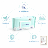 Lingettes nettoyantes pour bébés jetables, douces, non irritantes, au pH équilibré, adaptées aux peaux sensibles, pour la maison