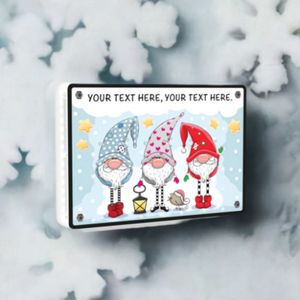 Tùy chỉnh cao trong suốt Acrylic trong nhà <span class=keywords><strong>LED</strong></span> giáng sinh trang trí nội thất Backlit lightbox dấu hiệu cho công ty & Bệnh viện giọng hiển thị - Product Image 3