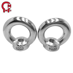 Écrou à oeil de levage en acier inoxydable de haute qualité HLM avec écrous moletés à finition plaquée pour les industries de détail et générales - Product Image 3