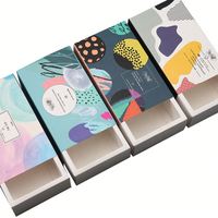 Scatole Scorrevoli in Cartone Colorato per Cosmetici, Confezioni per Prodotti di Bellezza, Vendita all'Ingrosso