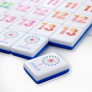 <span class=keywords><strong>Juego</strong></span> <span class=keywords><strong>de</strong></span> <span class=keywords><strong>mesa</strong></span> <span class=keywords><strong>de</strong></span> viaje portátil 106 <span class=keywords><strong>Rummy</strong></span> Tiles azul y blanco acrílico Rummikub color Rummycube <span class=keywords><strong>juego</strong></span> clásico <span class=keywords><strong>Rummy</strong></span> Game - Product Image 2