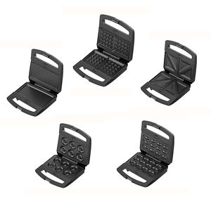 شواية كهربائية متعددة الوظائف 3 في 1 شواء للإفطار - Product Image 6