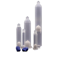 Seringue en plastique PP de type US2 SZF DBS-US2-PP-03 avec service de découpe pour le moulage par injection, la distribution d'adhésif époxy