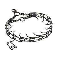 Vente en gros de produits pour animaux de compagnie Collier ras du cou réglable en acier inoxydable de bonne qualité pour chien de taille moyenne Collier à chaîne