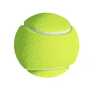 באיכות גבוהה גמישות טניס כדור גומי טניס כדורי אימון ספורט מקורה וחיצוני טניס 0402-3 פוליאסטר הרגיש 65.4