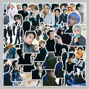 สติกเกอร์ตกแต่งเคสมือถือ แล็ปท็อป 50 ชิ้น ลายวงบอยแบนด์ <span class=keywords><strong>GOT7</strong></span> สไตล์เท่ห์ แฟชั่น ทันสมัย สำหรับโปรโมชั่นโรงงาน - Product Image 5