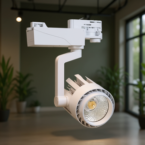 Faretto da Binario Trifase Bat 30W Bianco per Illuminazione Interna - Product Image 3
