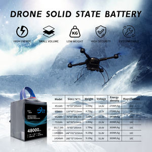 Fábrica Original de Estado Sólido Bateria De íon De Lítio 48000mah 14s 9.1kg 10c Drone Bateria para 100kg Drones de Carga Útil e Uav - Product Image 5