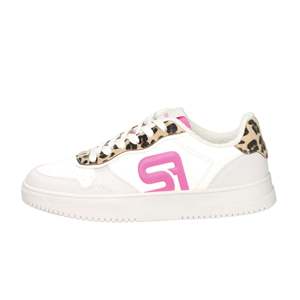Baskets Shop Art Donna SASS250235 en toile beige – Chaussures tendance - Product Image 1