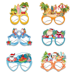 Gafas de Papel con Dibujos Animados Navideños Personalizadas Beckon para Fiestas de Oficina, Eventos Escolares, Santa Claus Secreto, Artículos para Fiestas Navideñas - Product Image 3