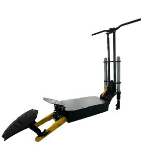 Cadre de scooter électrique Geofought E13 en alliage d'aluminium 51*21*11cm, grand compartiment pour batterie, châssis de carrosserie, pneu de 13 pouces, taille ouverte - Product Image 4