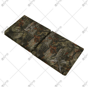 Camping <b>Chair</b> Cushion Pine Needle Camouflage Oxford Cloth Collapsible Rectangular Outdoor Hunting Seat <b>Pad</b> - Product Image 3