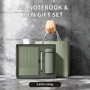 Custom A5 <b>Pen</b> <b>Gift</b> <b>Box</b> Set Executive Corporate Stationary Promotional PU Notebook Business <b>Gift</b> Set - Product Image 3