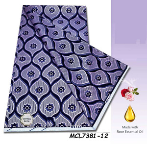 Nuevo Modelo Africano de Tela de Cera Grand Ankara de Alta Calidad con Estampado Satinado, 6 Yardas - Product Image 4