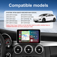 Adaptateur CarPlay sans fil Rhythm pour Mercedes Benz 2012-2015 NTG 4.5 Android Auto Interface Car Multimedia
