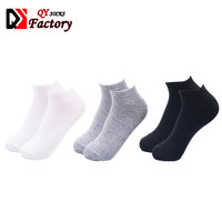 Chaussettes basses jetables en gros, production en vrac, bon marché, noires, blanches, grises, chaussettes pour hommes, chaussettes de travail