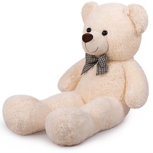 Unisex 4 Feet Giant Teddy Bear Life-Size <strong>Large</strong> <strong>Plush</strong> Stuffed Animal Soft Cotton with PP Cotton Filling for Baby Shower Children - Product Image 6