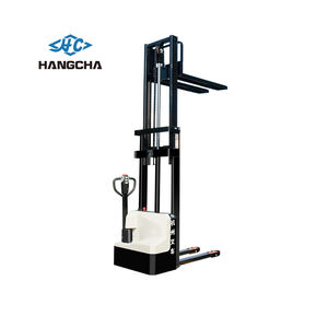 Hangcha a Series 1200kg Elevación Apiladores eléctricos completos Apilador de palés Tipo caminante Carretilla elevadora eléctrica apilable - Product Image 5