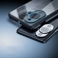 TPU Mat Avec Coque Arrière PC Transparente pour Huawei Nova 11 12 Pro