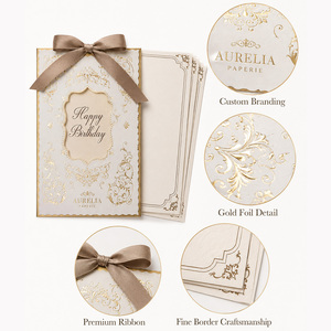Sobres de Graduación Ecológicos Personalizados con Lazo, Papel Reciclado, Sobres Plegables para Invitaciones a Eventos, Tarjetas de Felicitación Promocionales - Product Image 3