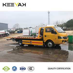 DONGFENG 4x2 Élévateur de roue de <span class=keywords><strong>d</strong></span>épanneuse pour camionnettes 2 tonnes 5.3 mètres Rotator Wrecker Road Recovery Flatbed Tow Truck meilleur <span class=keywords><strong>prix</strong></span> - Product Image 2