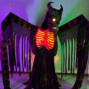 Nouvelles Créations d'Animatronics Effrayantes Personnalisables Directement de l'Usine : Accessoires de Zombies Crassants avec Mécanismes Mobiles pour Maisons Hantées d'Halloween - Product Image 6