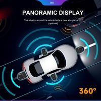 Podofo Autoradio Android 9" 4+64/6+128 2 Din Stéréo CarPlay & Android Auto BT WiFi Radio HiFi DSP Support Caméra 360 OEM Usine