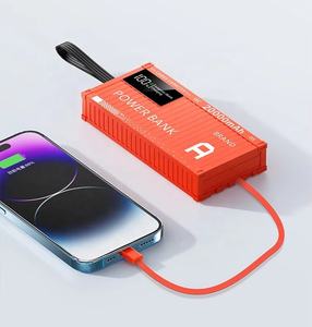 Batterie externe GaN Tech 30000 mAh ultra-mince à <span class=keywords><strong>charge</strong></span> rapide avec affichage LED, forme personnalisée pour camping et téléphone - Product Image 2