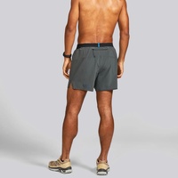 Shorts de course pour hommes 2-en-1 avec doublure en mesh 5 pouces pour le sport, l'entraînement et le fitness
