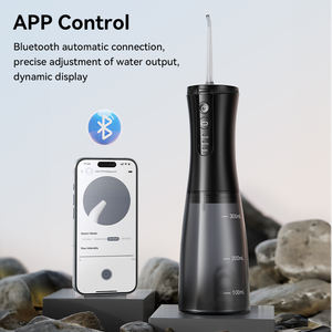 C2B-BT macchina fotografica portatile dell'irrigatore orale 350ml IPX7 impermeabile serbatoio a basso rumore Mini Flosser dentale dell'acqua - Product Image 2