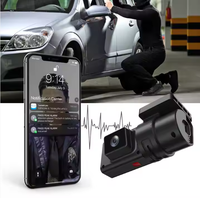 JC181 Mini 4G & WIFI Dual Dash Cam 1080P GPS Enregistreur Vidéo Moniteur Véhicule Rotatif Voiture Caméra À Distance