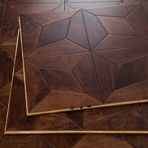 Parquet en chêne blanc multicouche de 20 mm, à faible entretien, certifié FSC, à âme rigide, ignifuge de grade AB, avec joint mâle et femelle, conçu pour les revêtements de sol résidentiels - Product Image 1