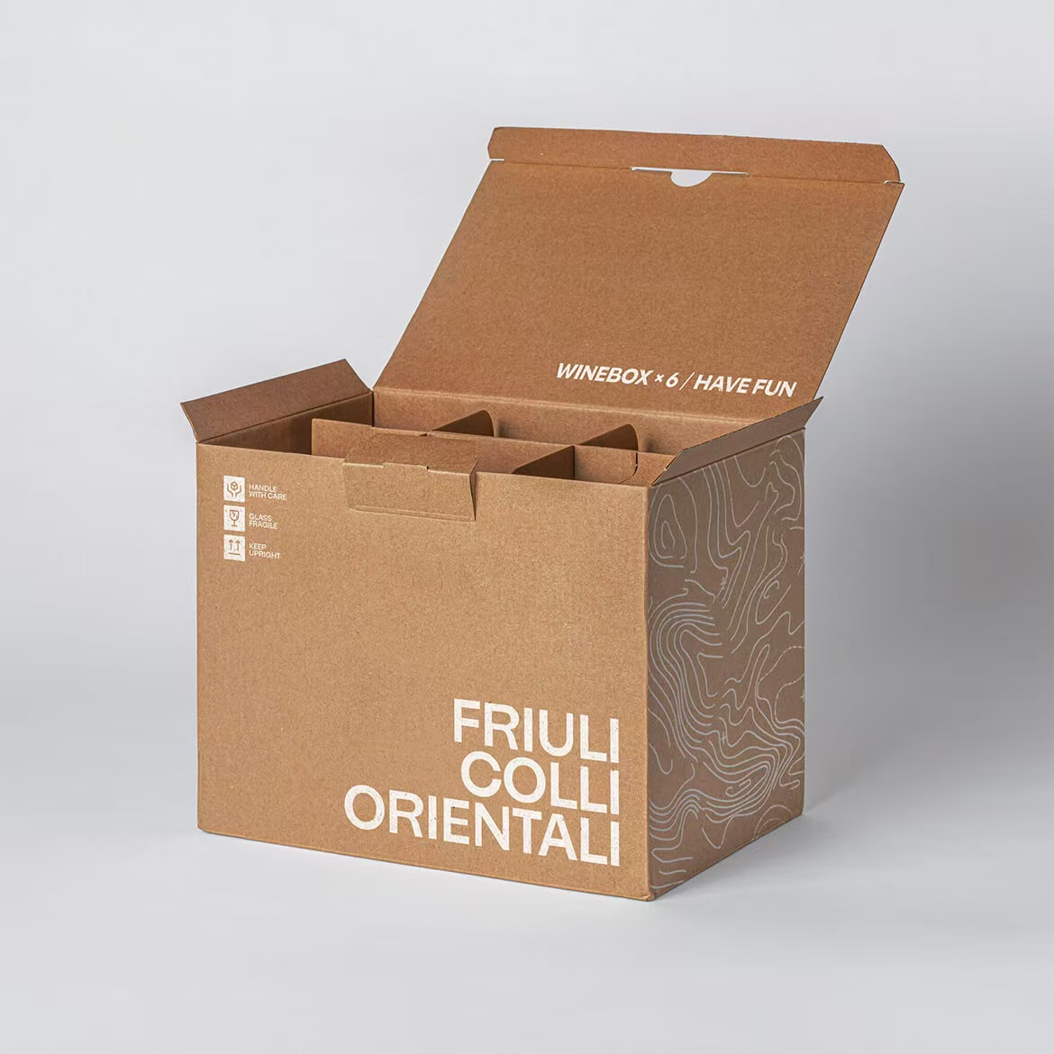 can packaging to go cartoon