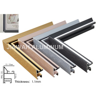 Cadre Photo Double face en aluminium anodisé brossé Noble, Double cadre Photo en métal avec bandes de caoutchouc décoratives, fabricant