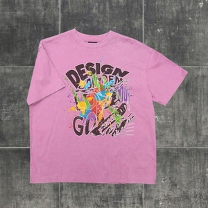 เสื้อยืดสตรีทแวร์วินเทจสไตล์ทำเก่า พิมพ์ลายโลโก้ตามสั่ง ปักลาย  ผ้าฝ้าย 100% ทรงปกติสำหรับผู้ชาย - Product Image 2