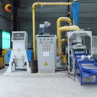 Compact fil de cuivre granulateur câble Machine de recyclage séparateur équipement usine récupération broyeur déchiqueteuse système prix de vente