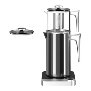 Bollitore Elettrico Turco Hotsy in Acciaio Inox SKD 2.9L, <span class=keywords><strong>Teiera</strong></span> in Vetro <span class=keywords><strong>con</strong></span> <span class=keywords><strong>Infusore</strong></span>, Set per Preparazione Tè - Product Image 3