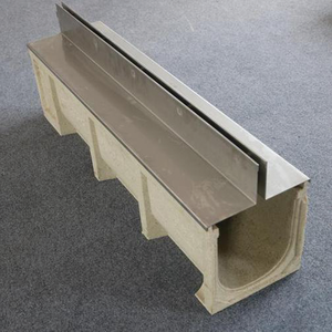 La tranchée <span class=keywords><strong>de</strong></span> vidange U190-250 en usine couvre le canal <span class=keywords><strong>de</strong></span> drainage des eaux <span class=keywords><strong>de</strong></span> <span class=keywords><strong>pluie</strong></span> Canaux <span class=keywords><strong>de</strong></span> drainage préfabriqués avec couvercle <span class=keywords><strong>de</strong></span> type caché en acier inoxydable - Product Image 2