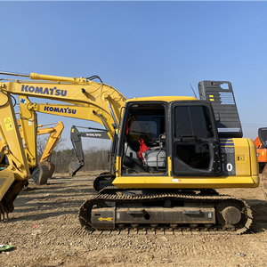 Excavatrice Komatsu presque neuve 110 Pc110-7 Pc120-6 Pc130-7, équipement de terrassement sur chenilles avec brise-roche - Product Image 1